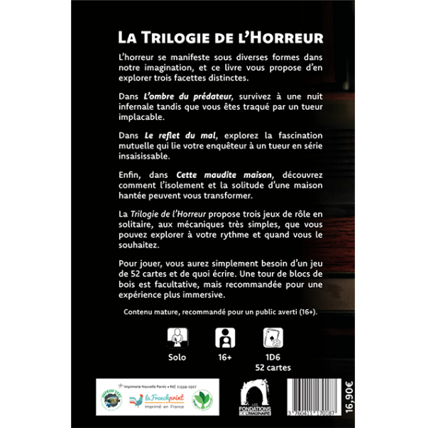 LA TRILOGIE DE L'HORREUR