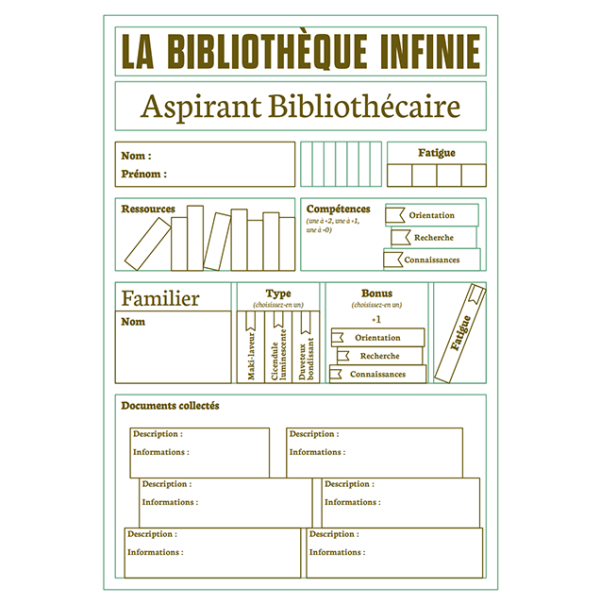 LA BIBLIOTHÈQUE INFINIE (PDF)
